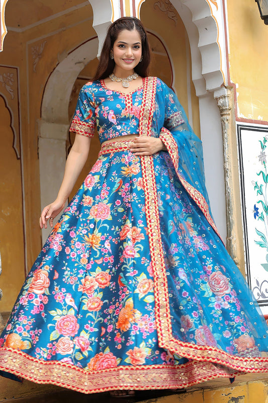 Pari’s Pride Designer Silk Lehenga