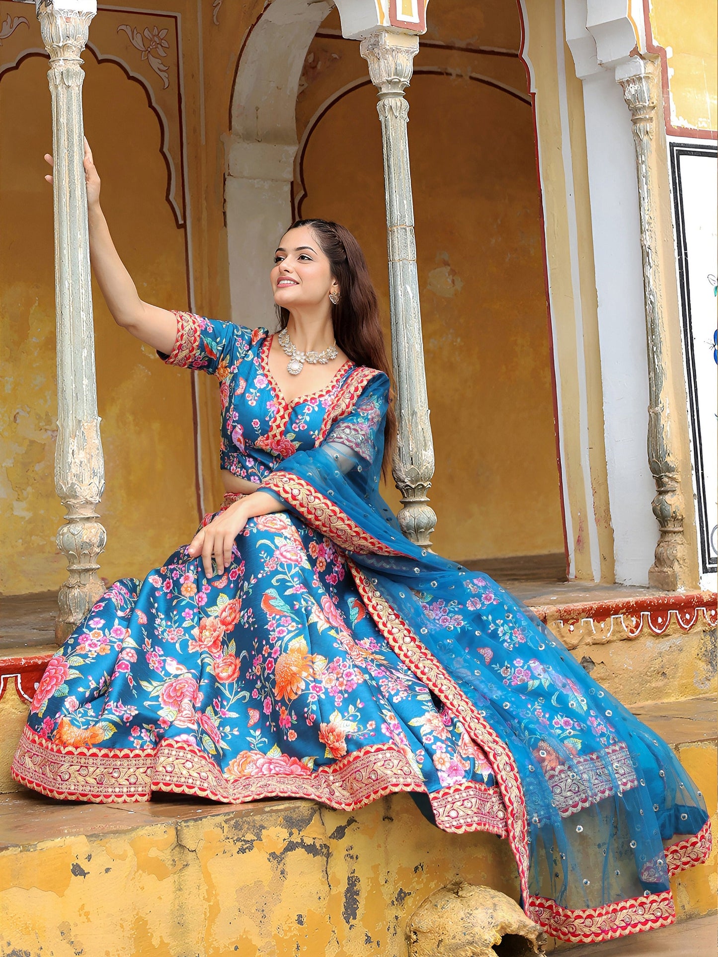 Pari’s Pride Designer Silk Lehenga