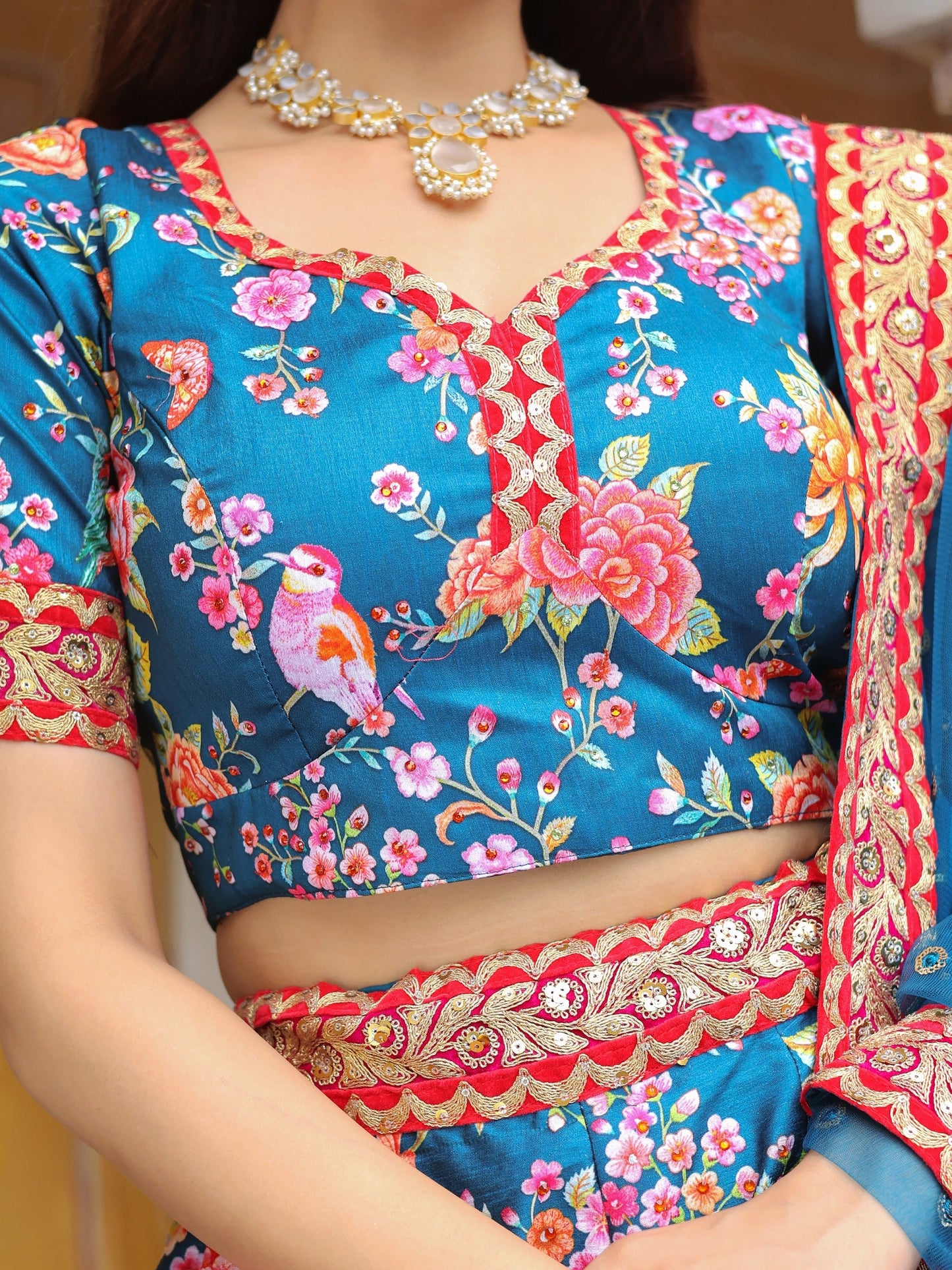 Pari’s Pride Designer Silk Lehenga