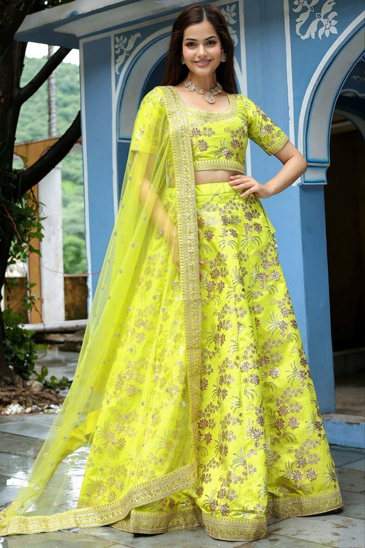 Mehek-e-Shaam Special Silk Lehenga