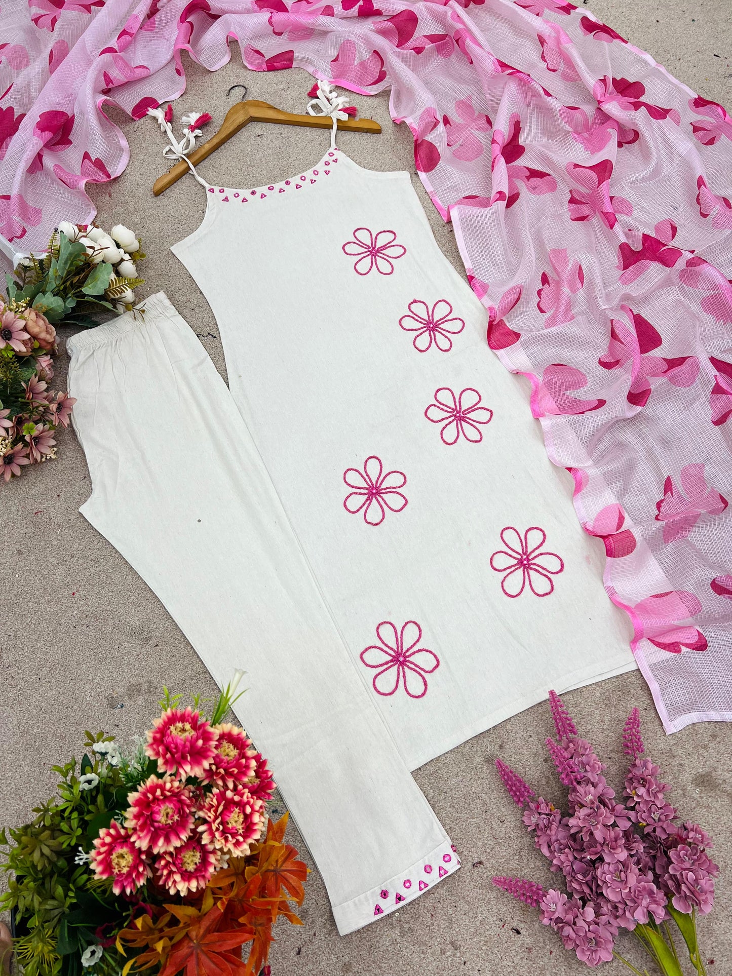 The Perfect Match Cotton Kurti Set