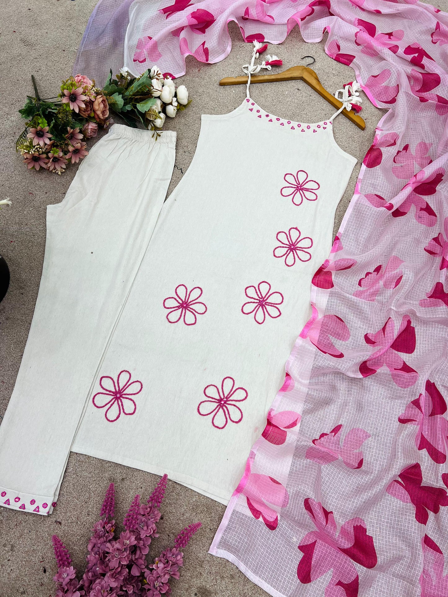 The Perfect Match Cotton Kurti Set