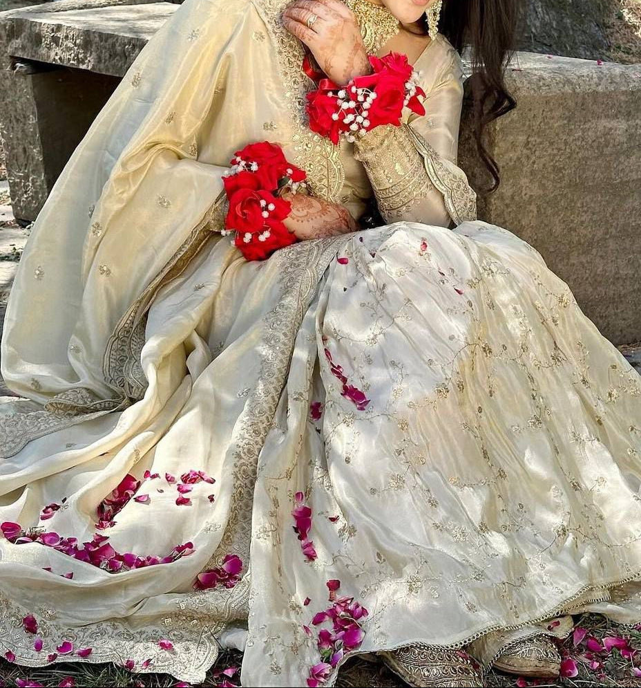 Crystal Moon Gharara Kurti Set