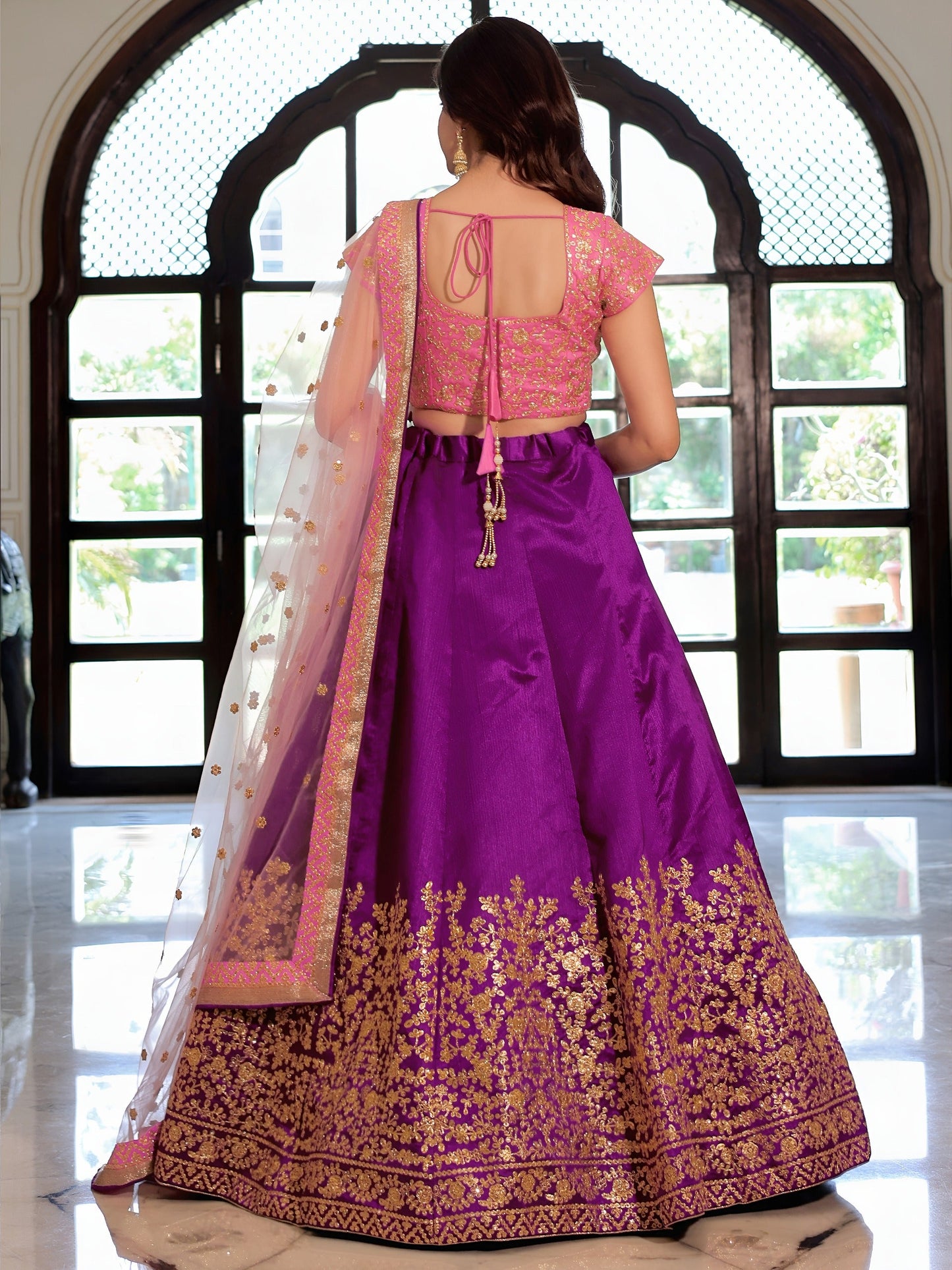Musical Splendor Silk Lehenga