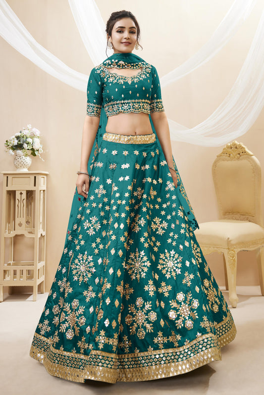 Wildflower Fancy Silk Lehenga