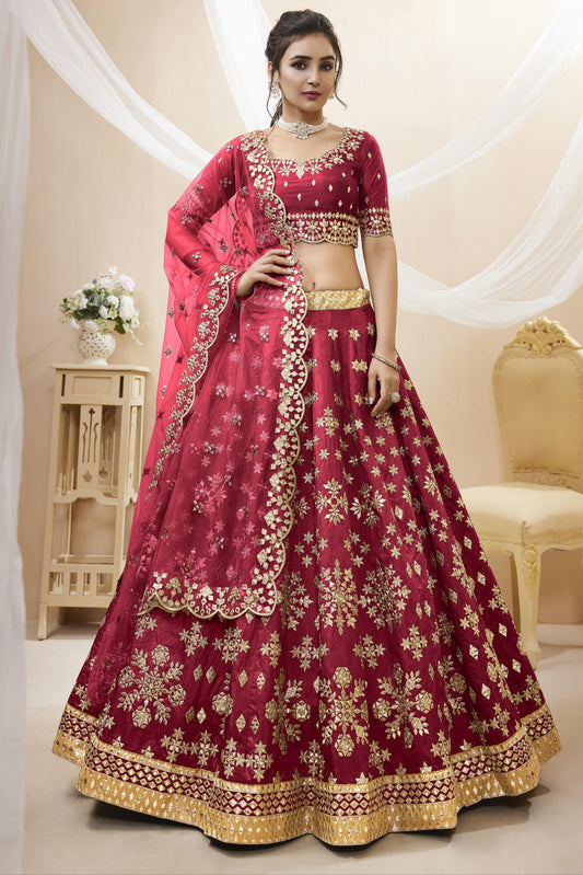 Wildflower Fancy Silk Lehenga