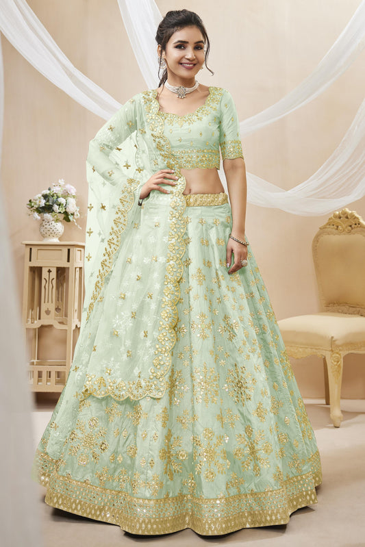 Wildflower Fancy Silk Lehenga
