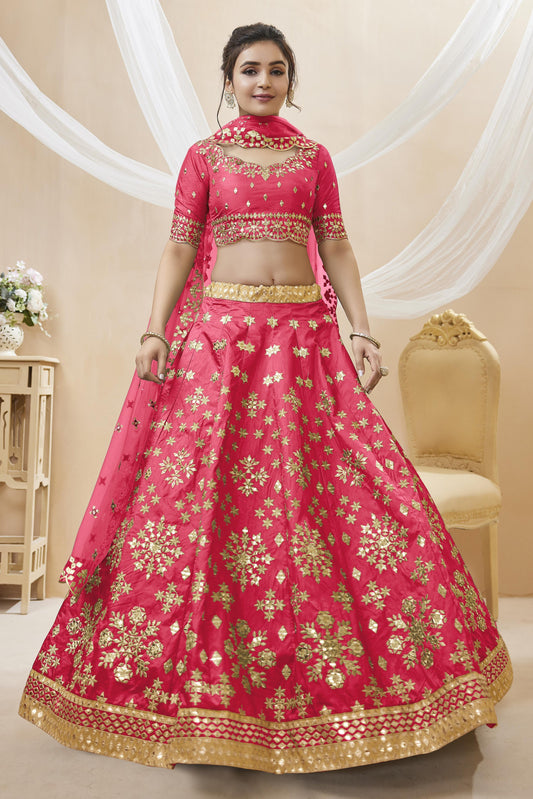 Wildflower Fancy Silk Lehenga