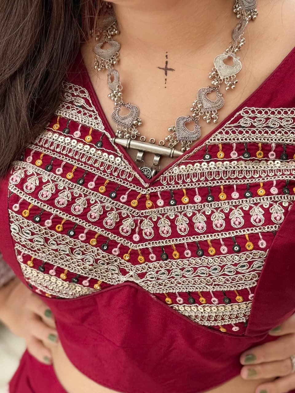 Olive Mist Rayon Lehenga