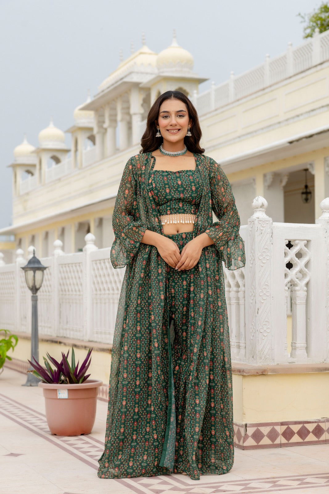 Petal Promise Designer Georgette Set