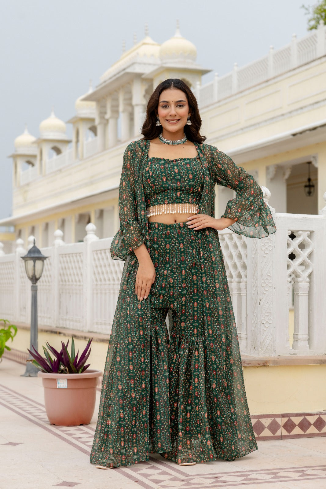 Petal Promise Designer Georgette Set