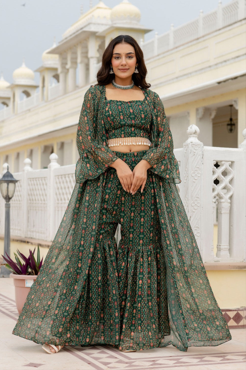 Petal Promise Designer Georgette Set