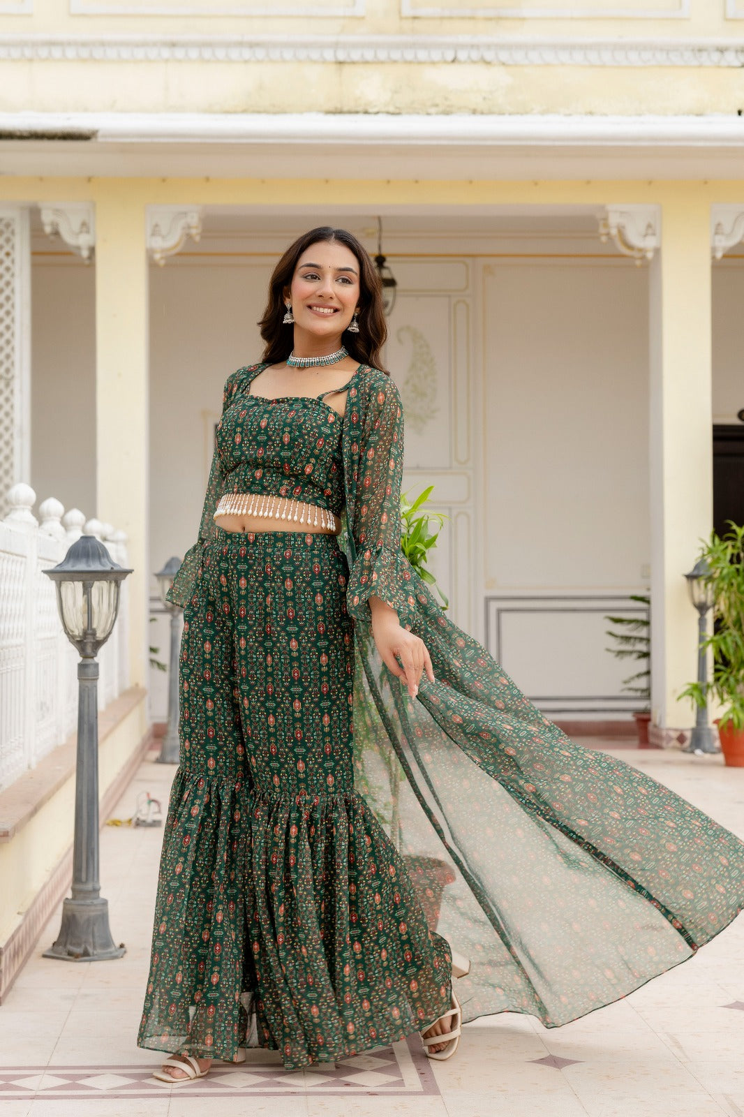 Petal Promise Designer Georgette Set