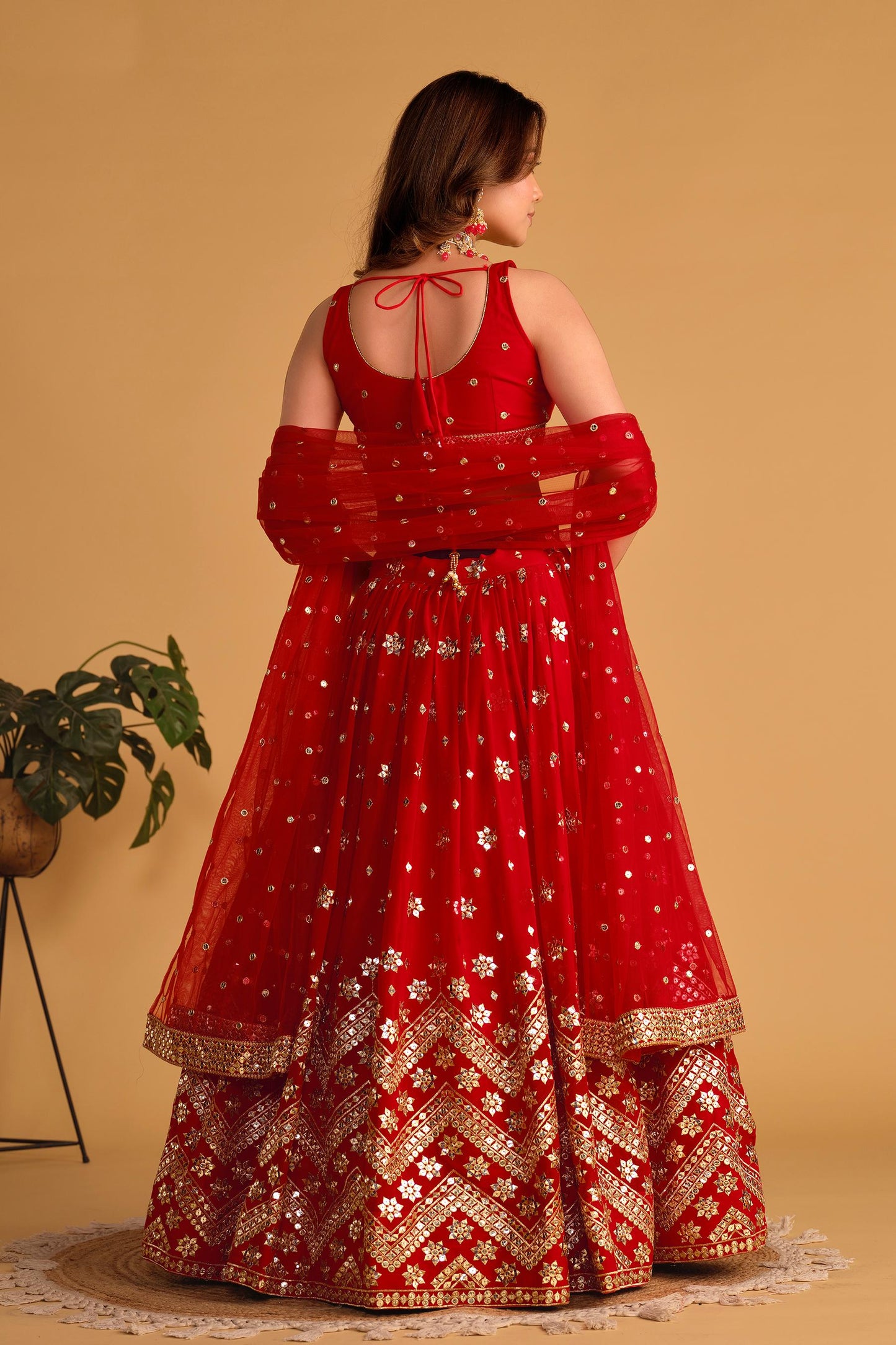 Shashwat Sundari Georgette Lehenga