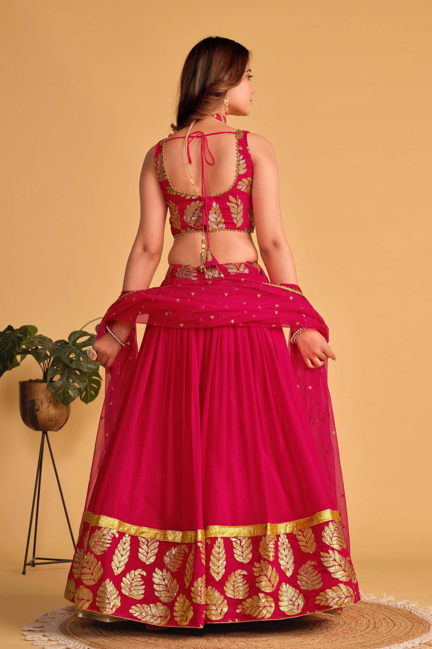 Shashwat Sundari Georgette Lehenga