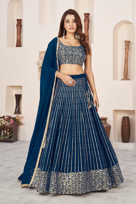 Nitya Nari Georgette Lehenga