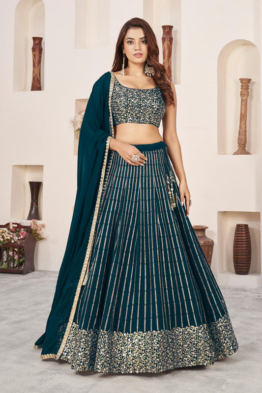Nitya Nari Georgette Lehenga