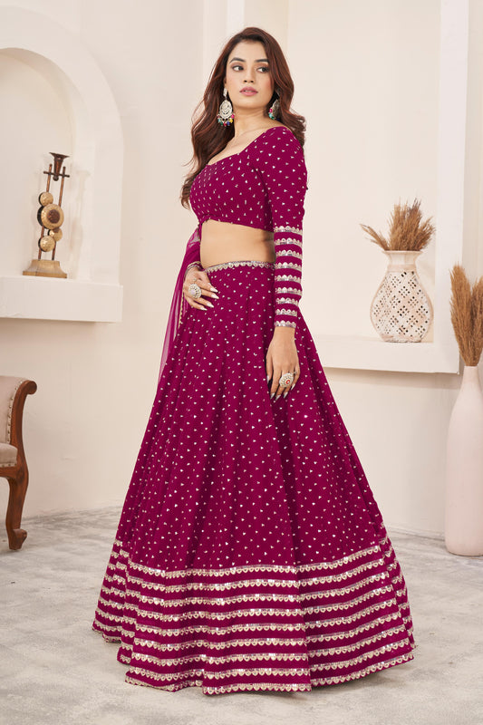 Nitya Nari Georgette Lehenga