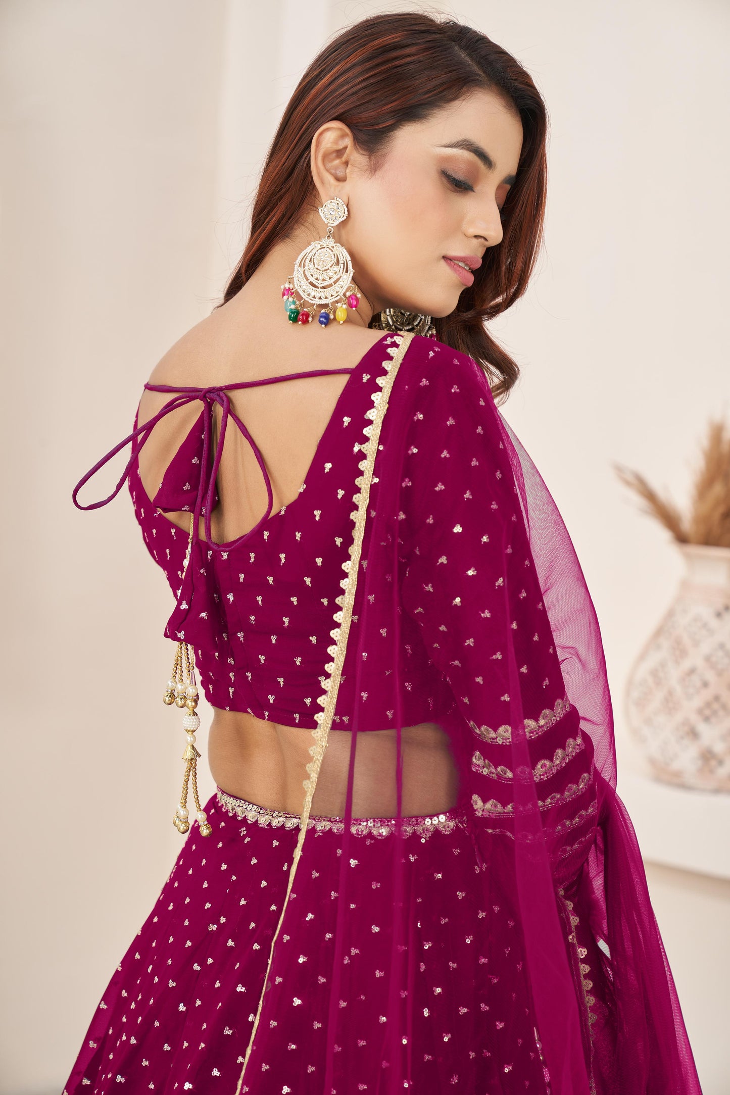 Nitya Nari Georgette Lehenga
