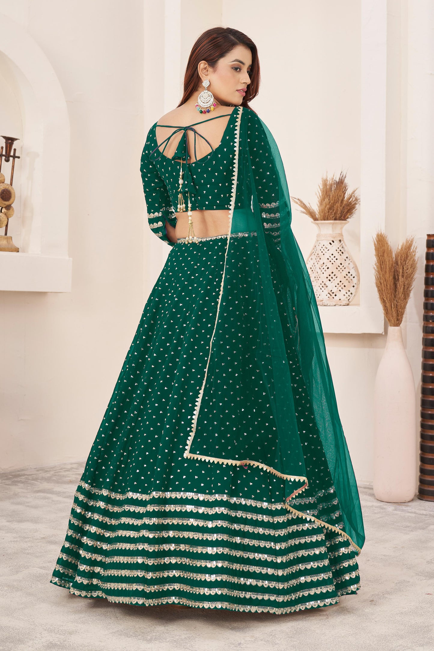 Nitya Nari Georgette Lehenga