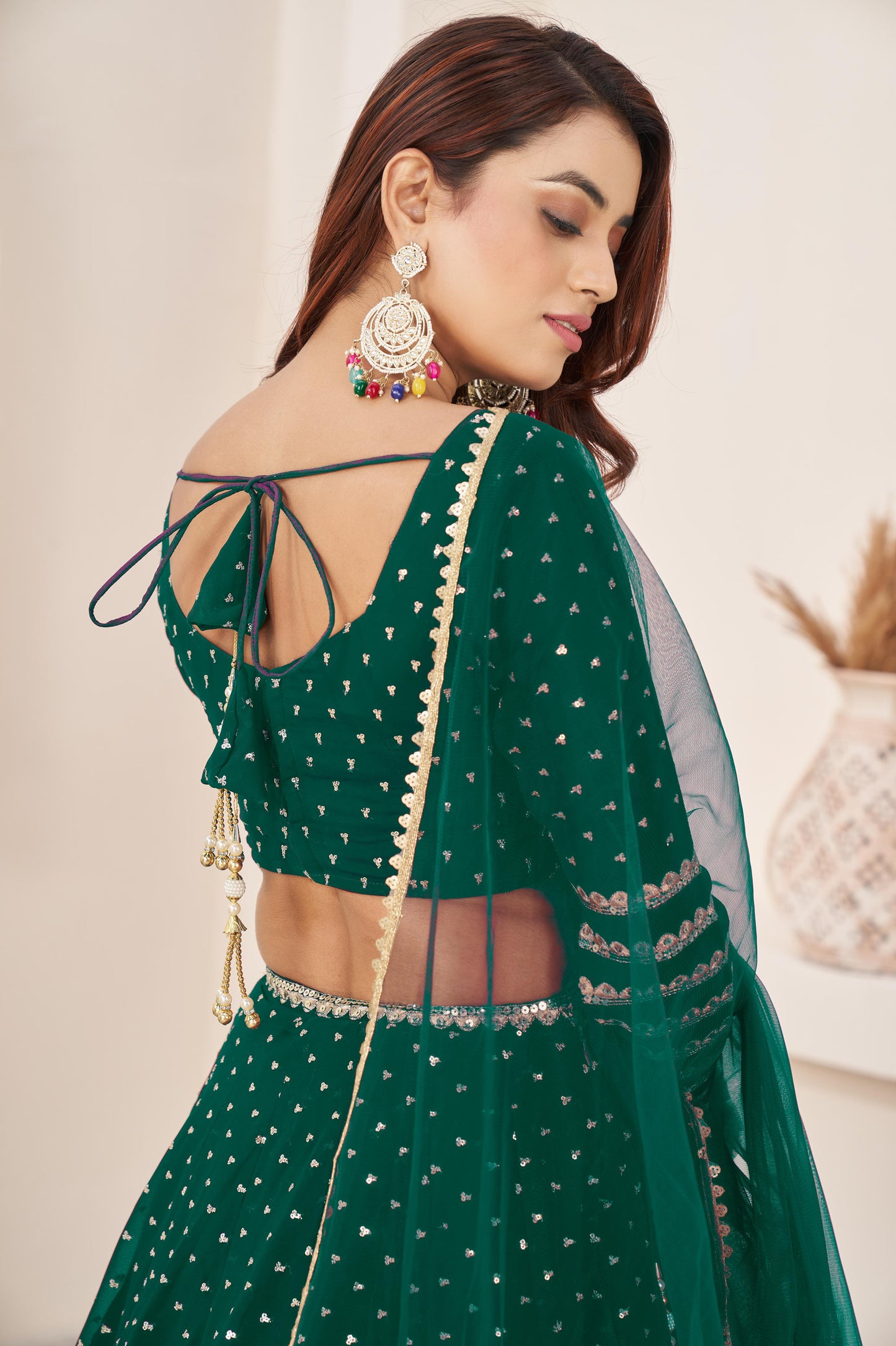 Nitya Nari Georgette Lehenga