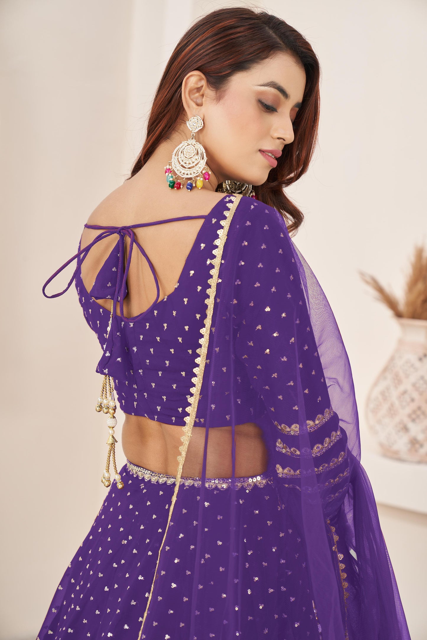 Nitya Nari Georgette Lehenga