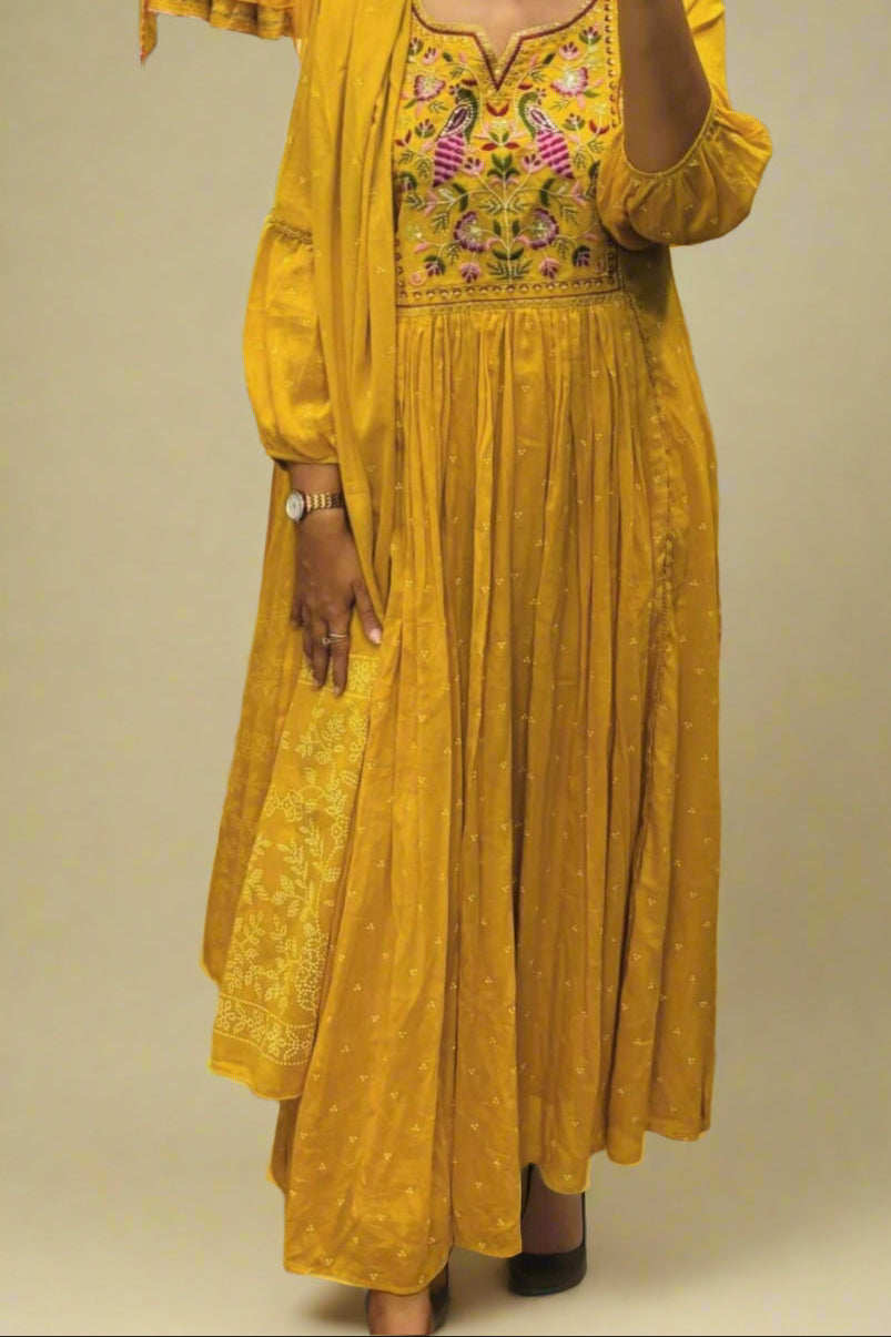 Zyrah Cotton Kurti Set