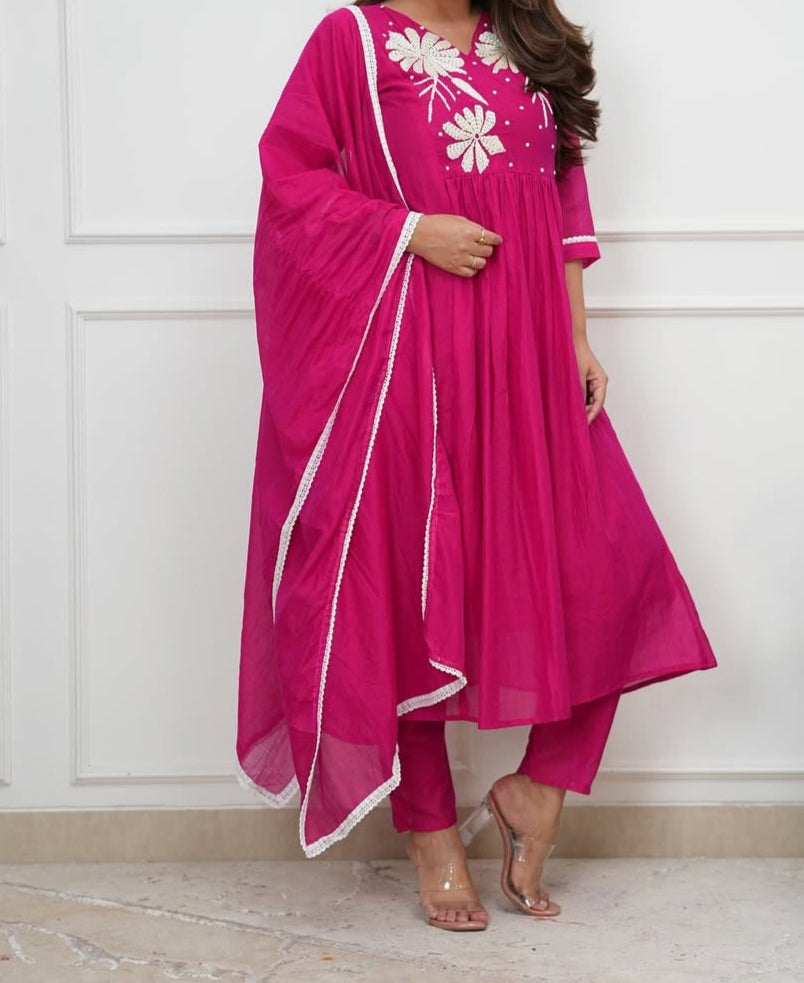 Art in Motion Cotton Kurti Set