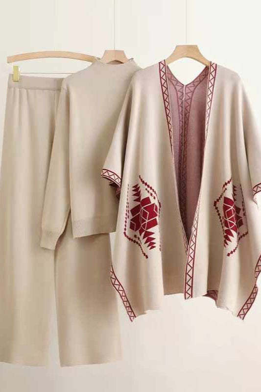 Blizzard (Winter Special Coord Set With Shawl )