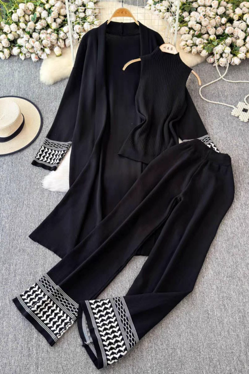 Flora Rouge Woolen Coord Set