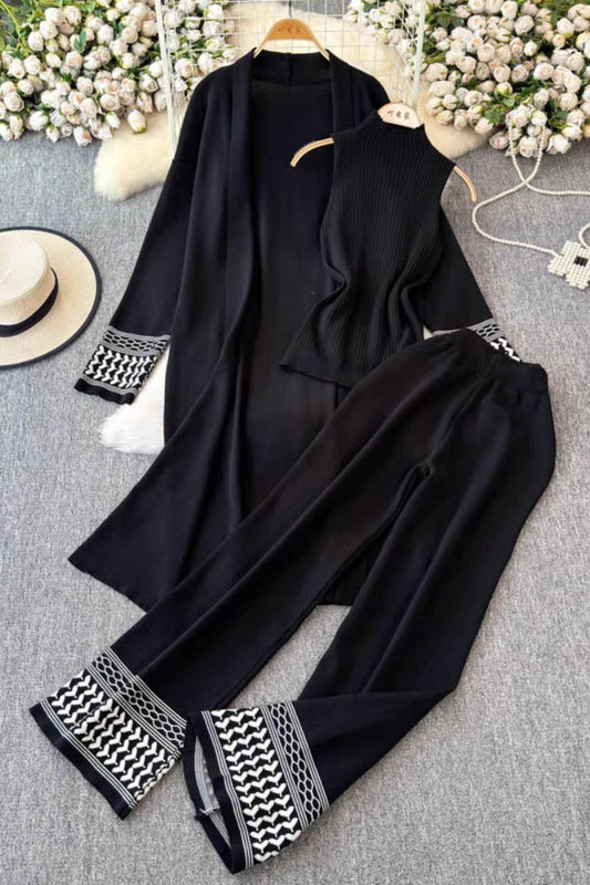 Flora Rouge Woolen Coord Set