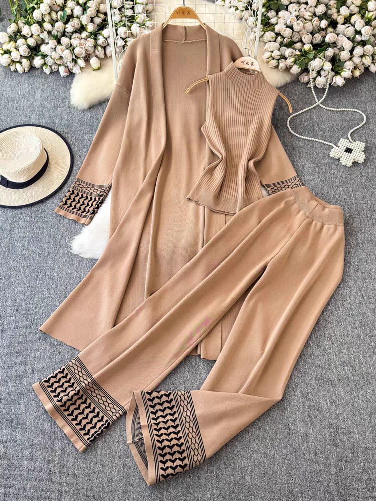 Flora Rouge Woolen Coord Set