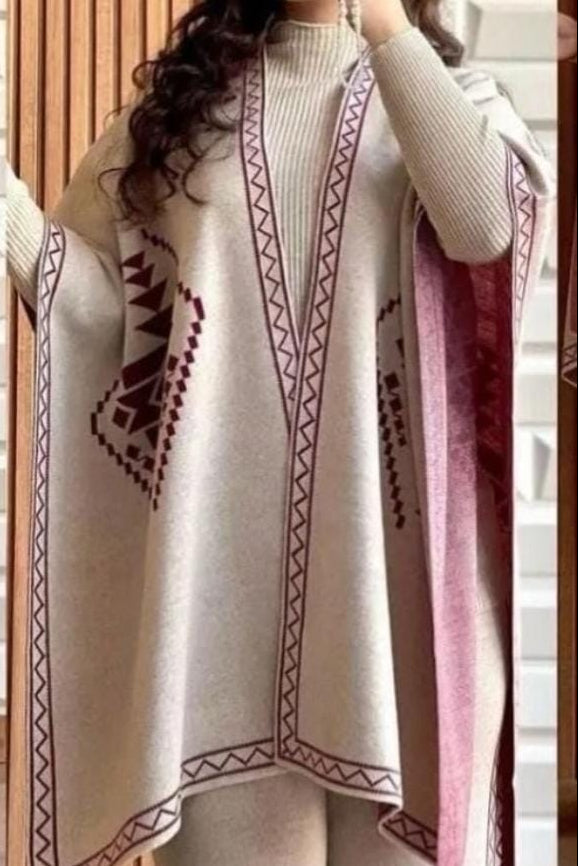 Cozy Charm Woolen Shrug Set