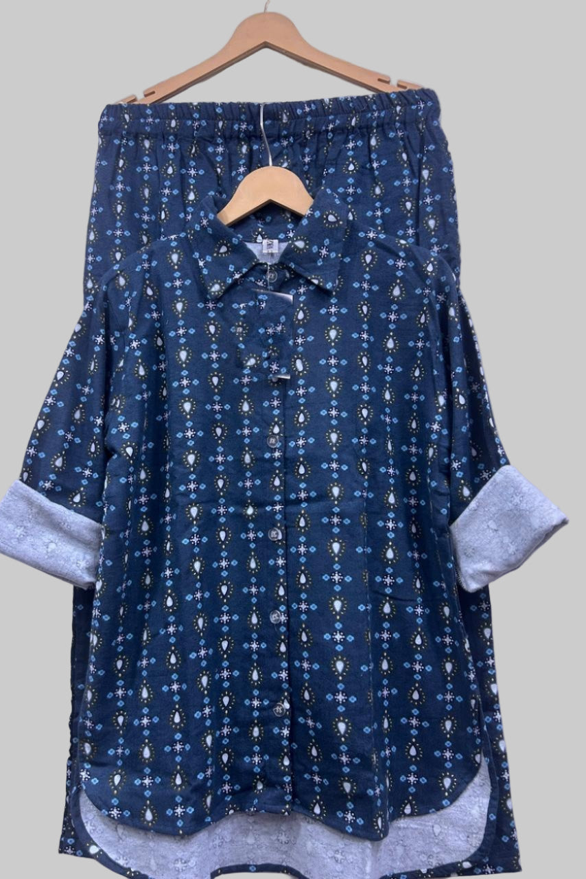 Runway Fit Cotton Fleece Warm Coord Set