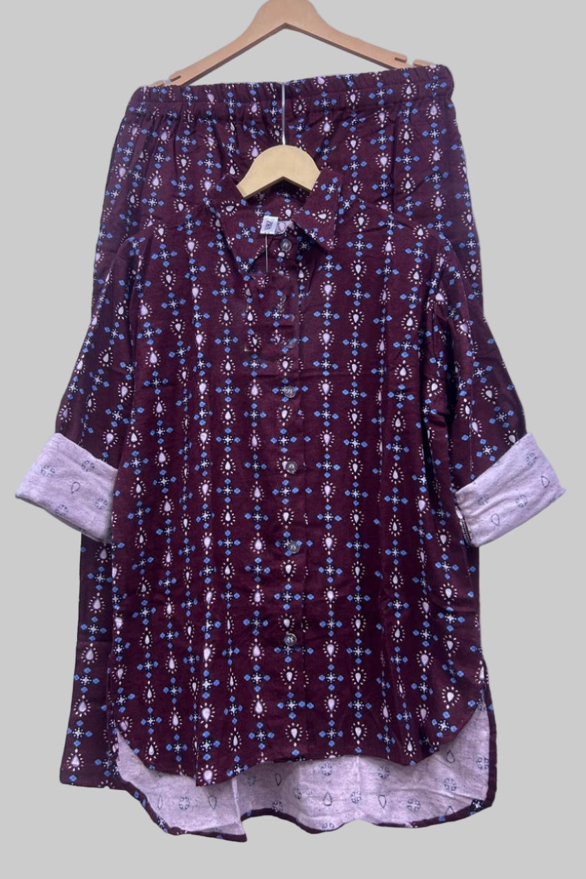 Runway Fit Cotton Fleece Warm Coord Set