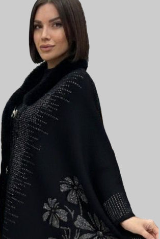 Arctic Aura Winter Poncho