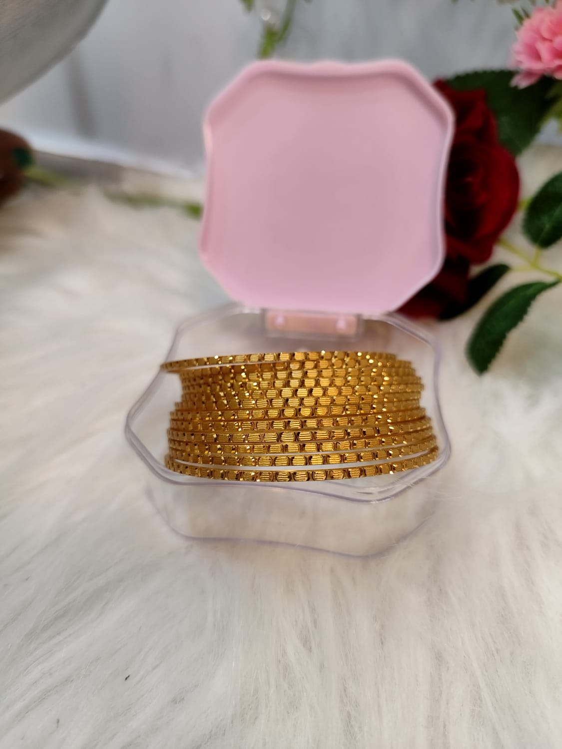 My Love(Thin Gold Plated Bangles set)