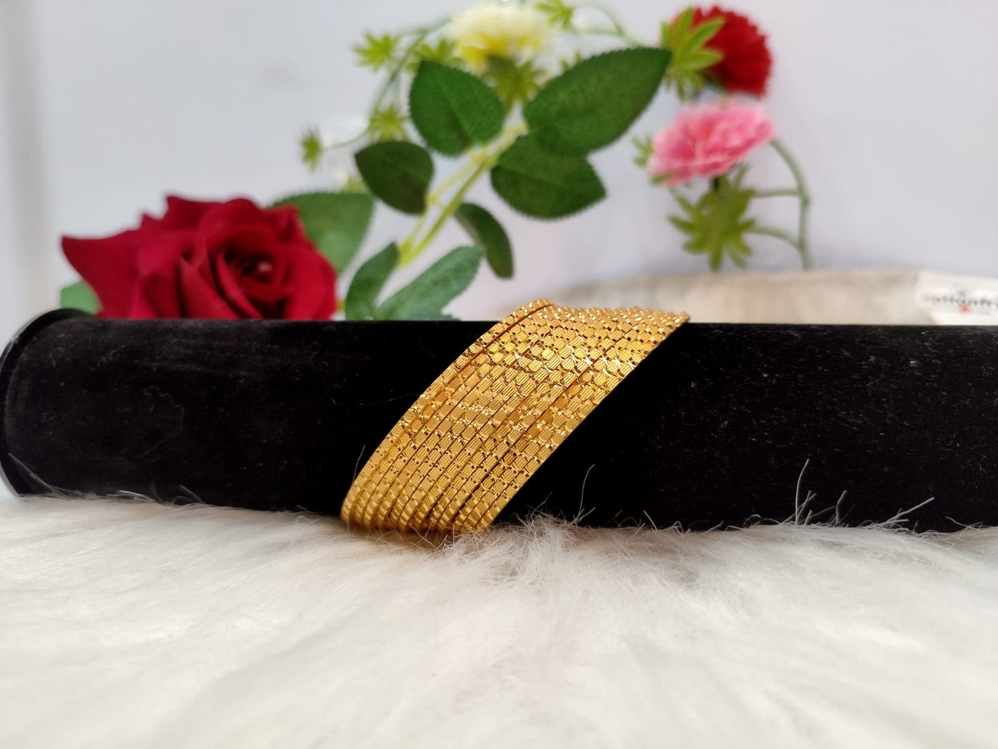 My Love(Thin Gold Plated Bangles set)