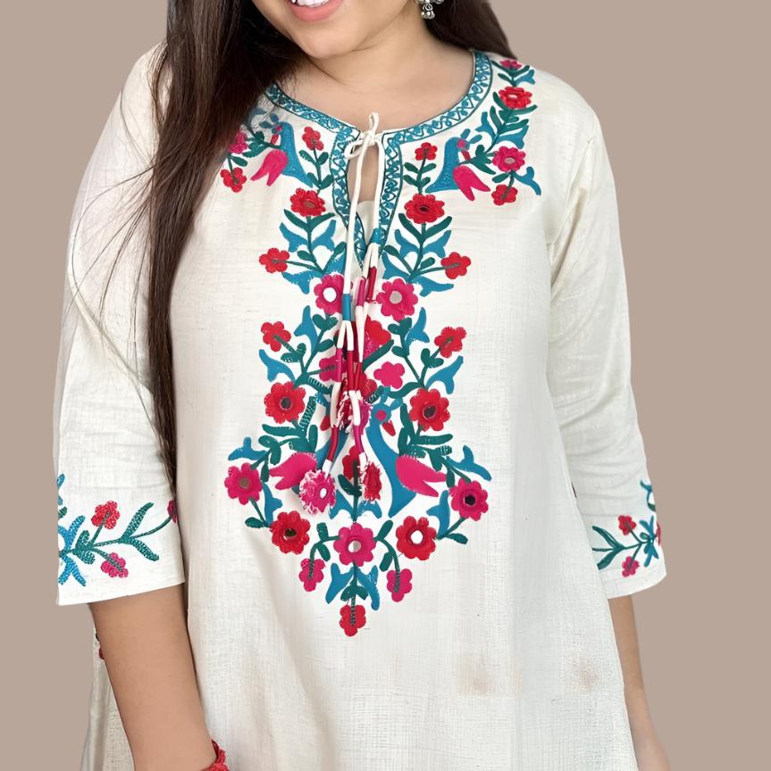 Own Your Magic Cotton Kurti Set