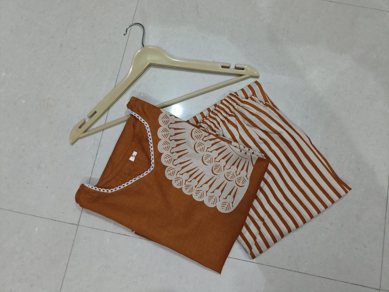 Fragrance In Fashion Cotton Kurti Set