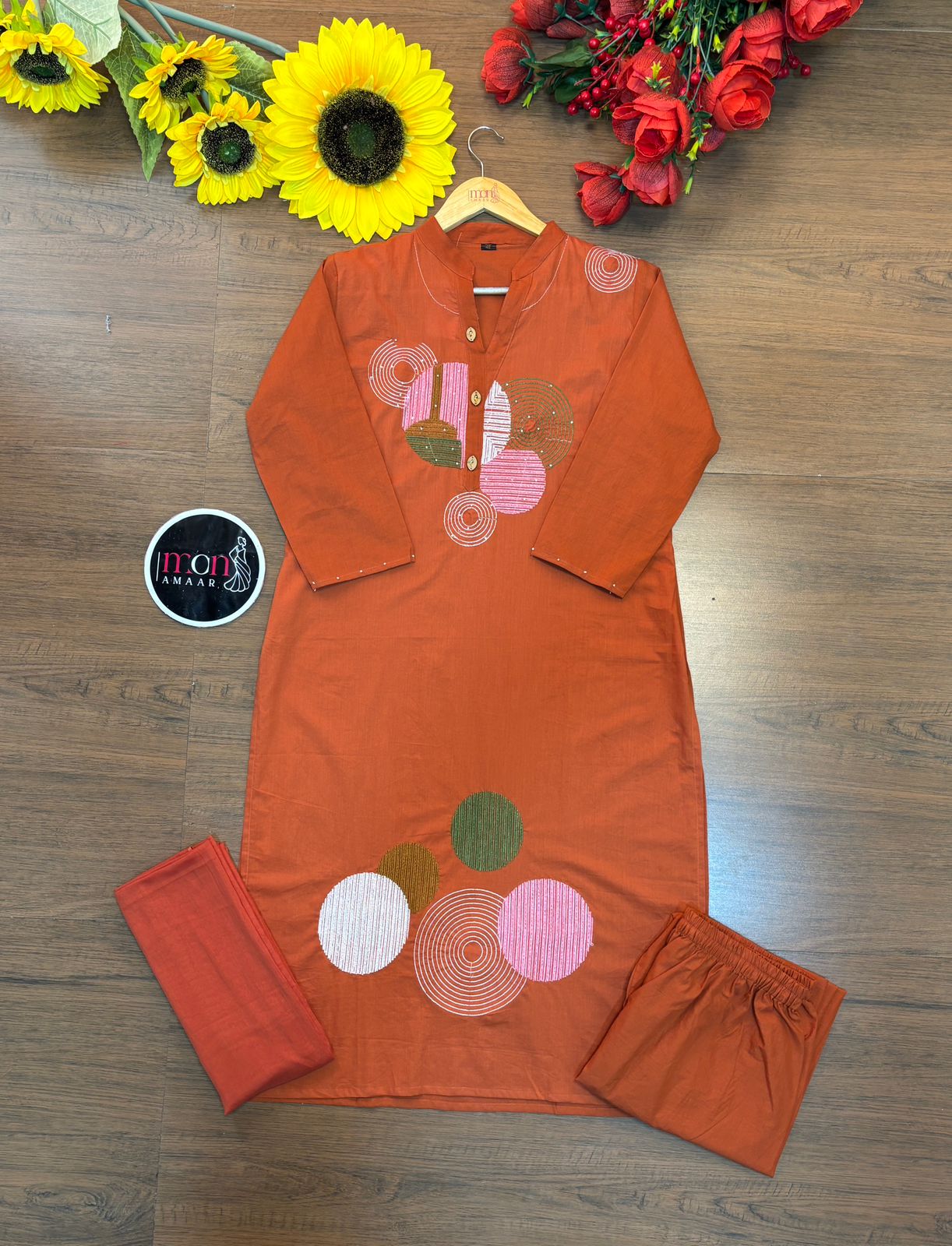 Forever Ethnic- Cotton Kurti Set