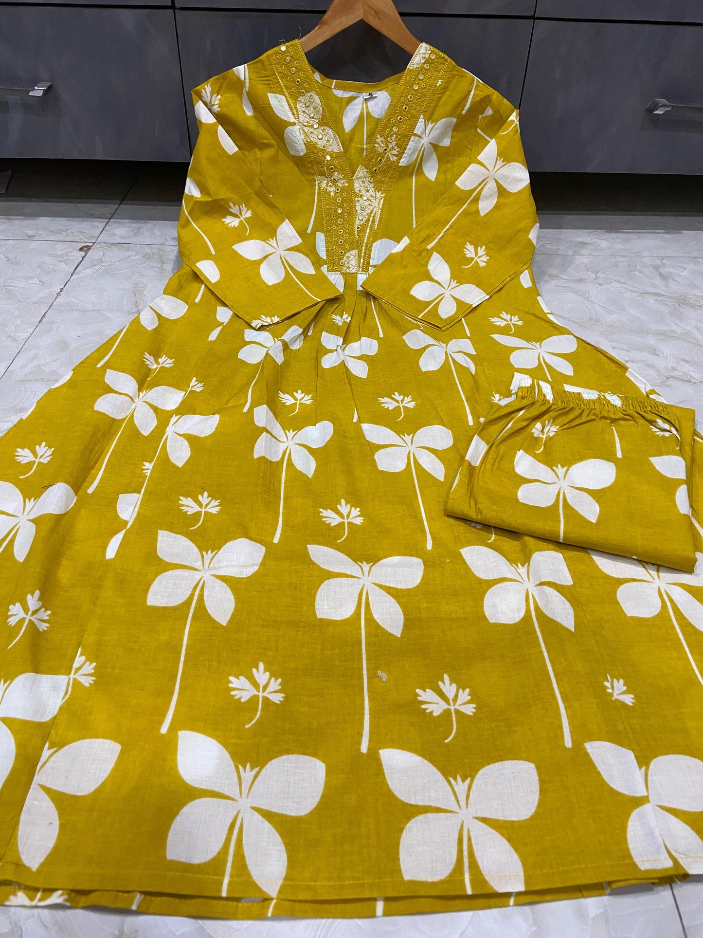 Shadow Walker Cotton Kurti Set