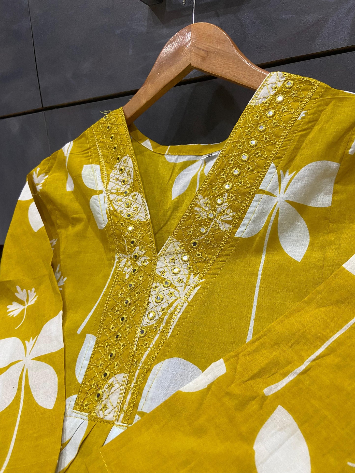 Shadow Walker Cotton Kurti Set