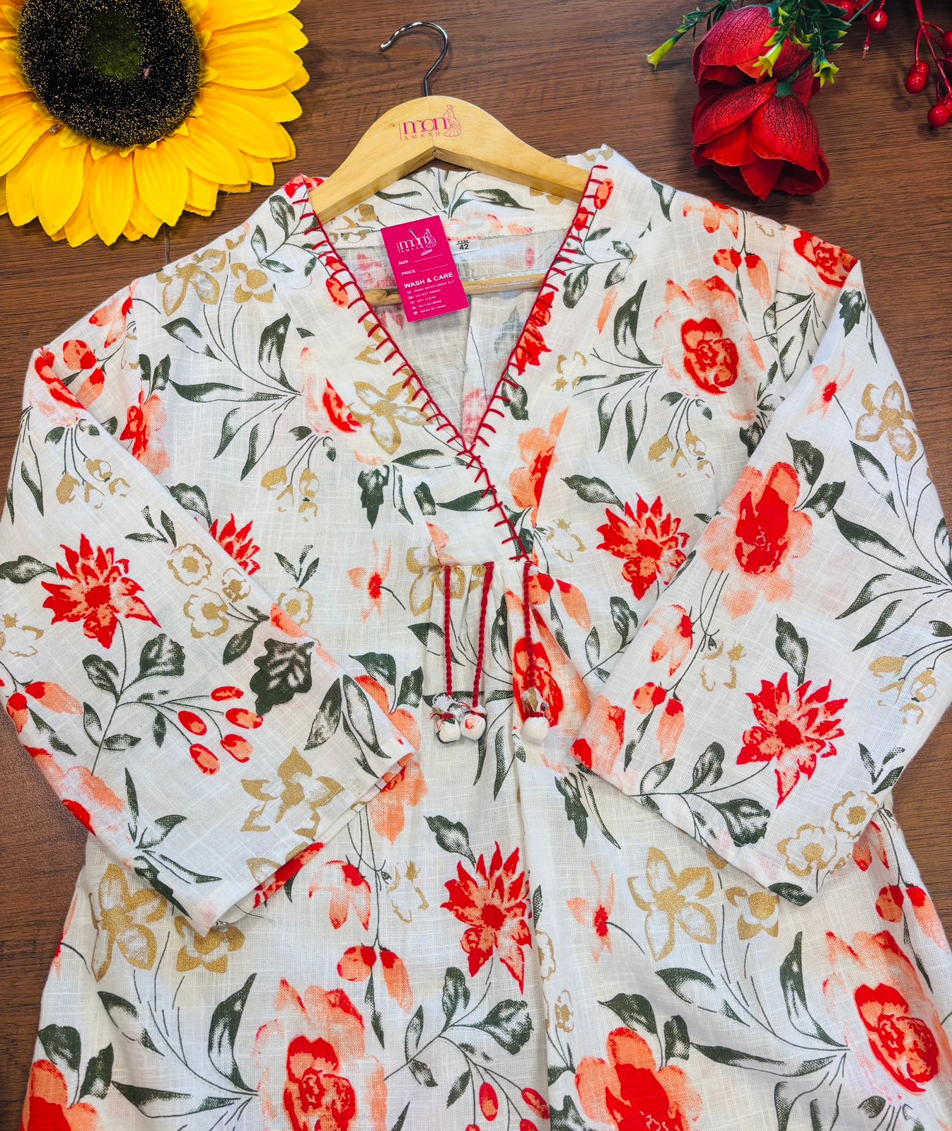 Indie Beat -Cotton Kurti Set