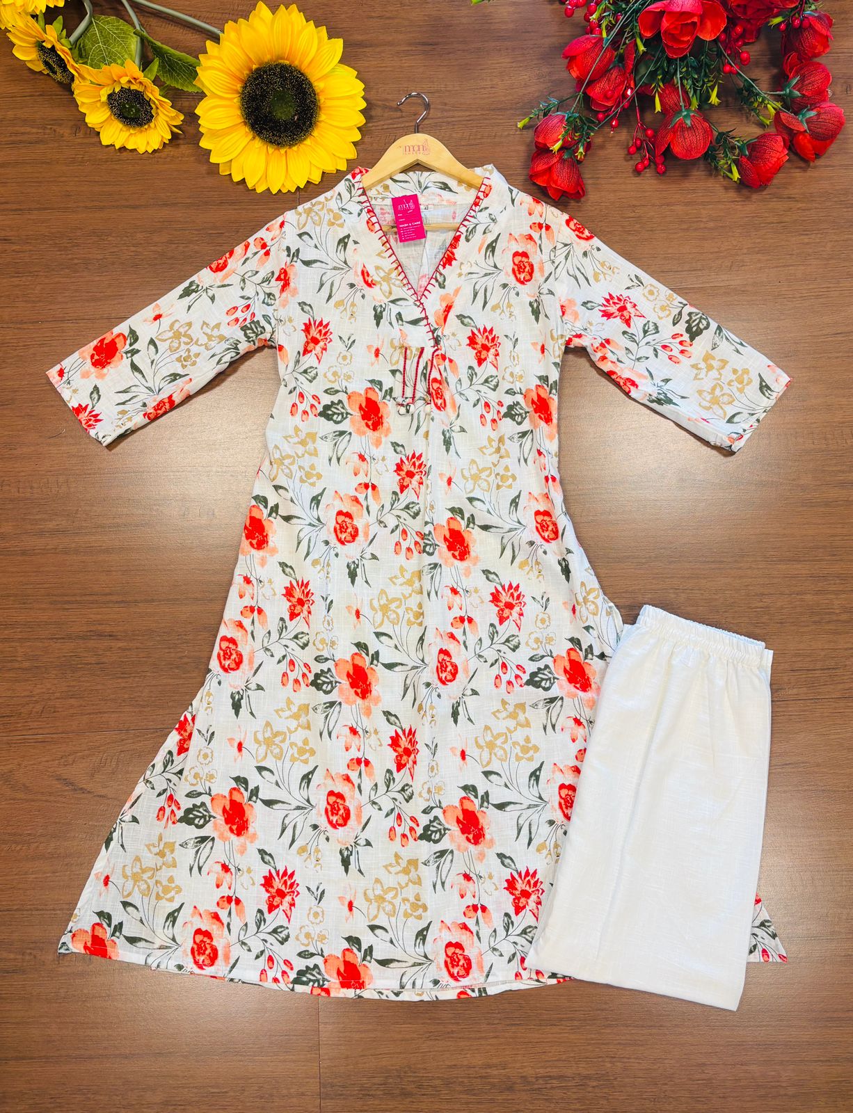 Indie Beat -Cotton Kurti Set
