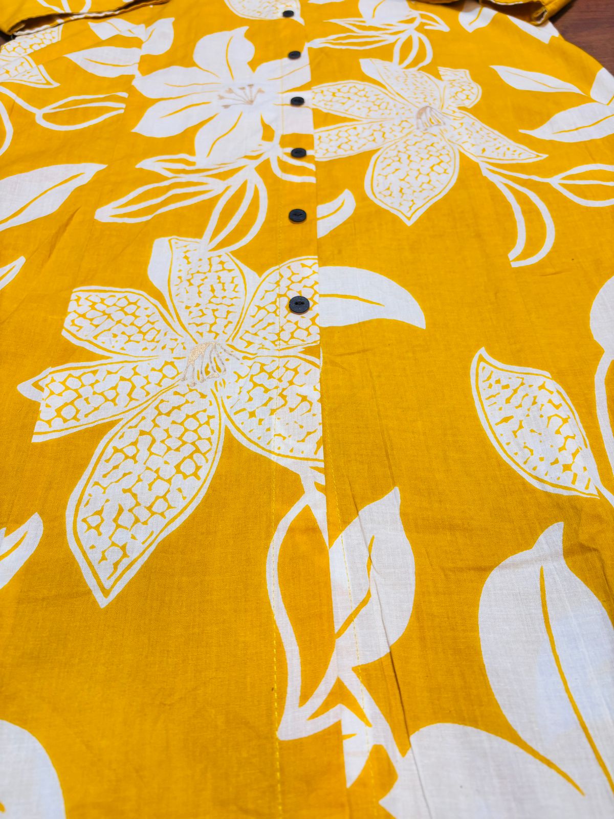 Lucky Yellow Cotton Coord Set