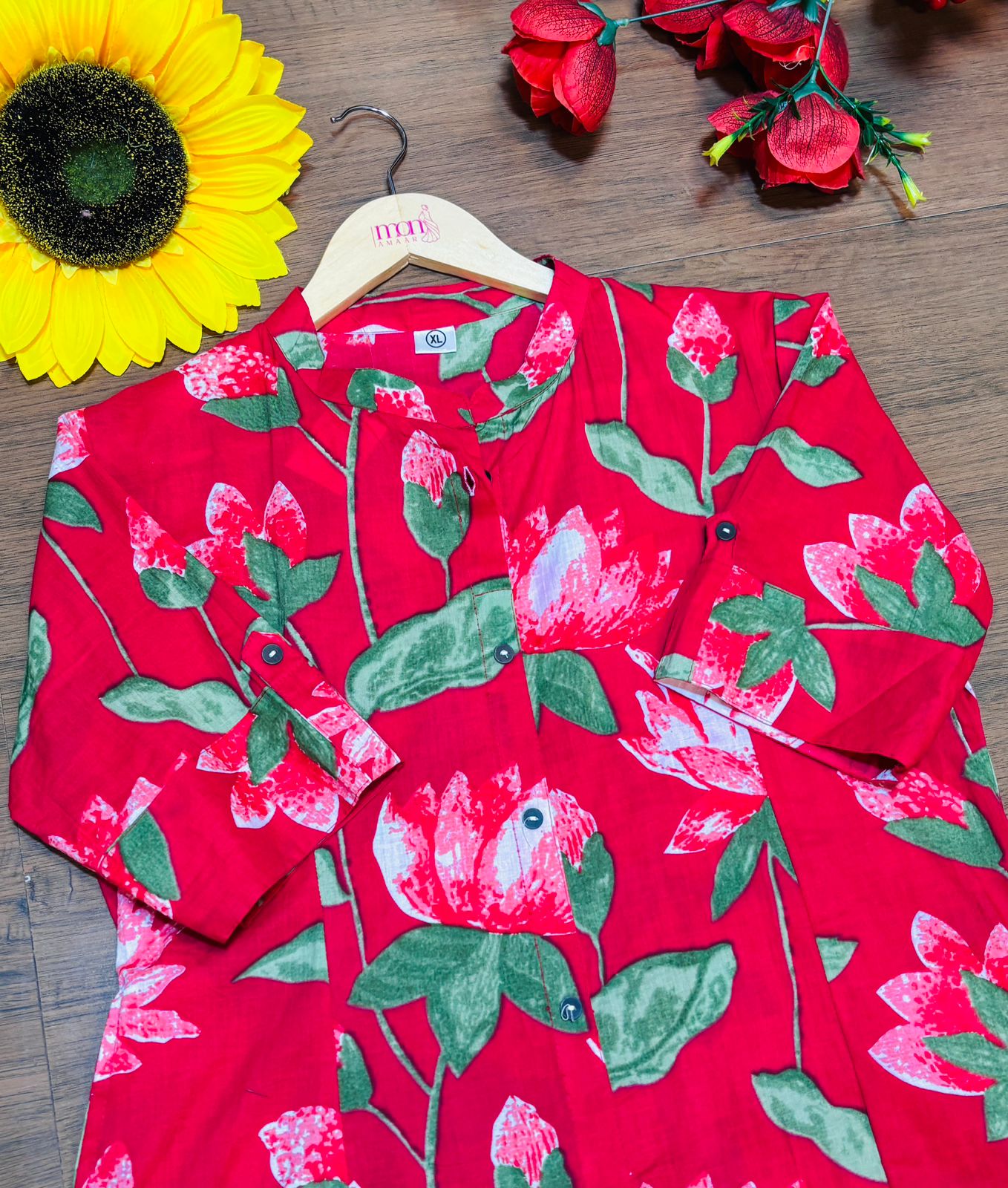 Floral Delight -Cotton Coord Set