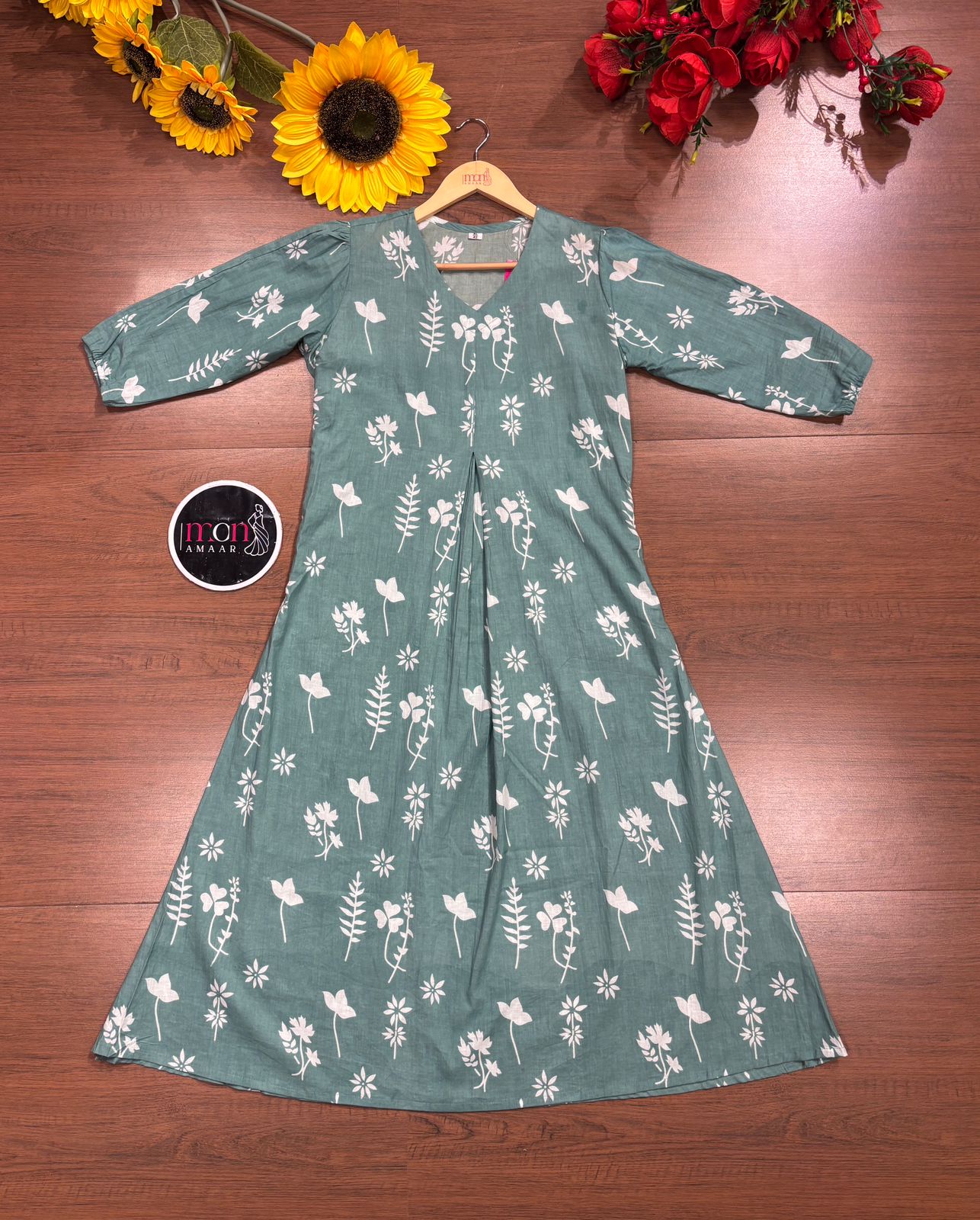 Cooling Comfort-Cotton Dress