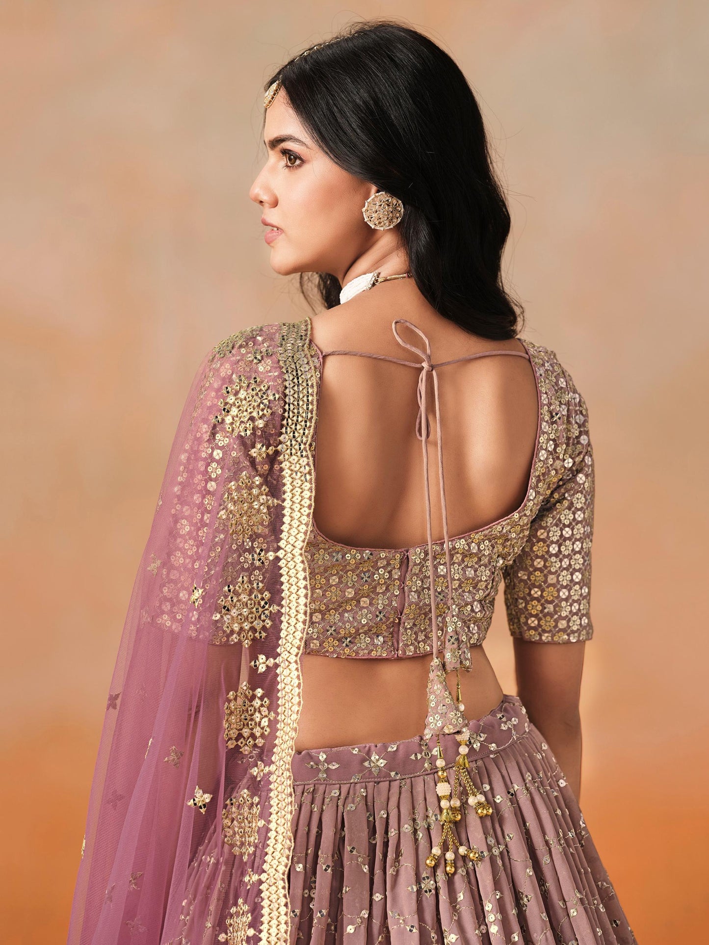 Meher Melody Georgette Lehenga
