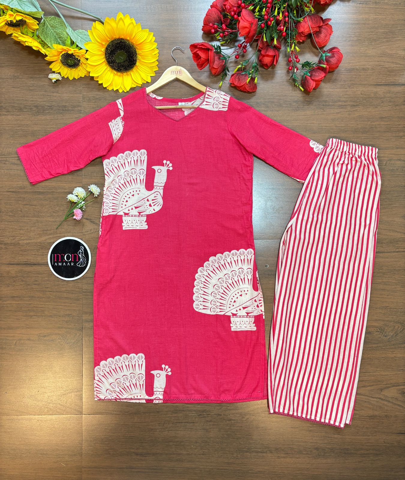 Smart In Fashion- Cotton Kurti Set